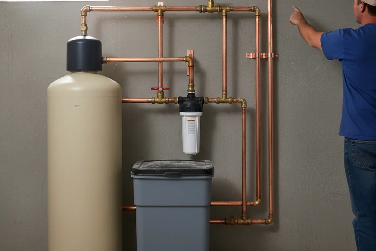 Whole-house water treatment system installed in Kohler